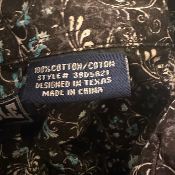 PANHANDLE MENS BUTTON DOWN WESTERN SHIRT - Picture 8 of 8